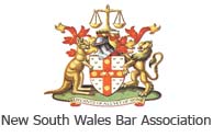 NSW Bar Association logo.