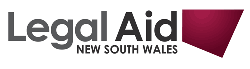 Logo of Legal Aid NSW.